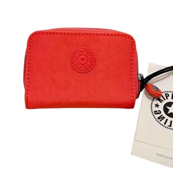 Kipling Handbags - Kipling TOPS NR Small Wallet Cardholder Coral Crush
